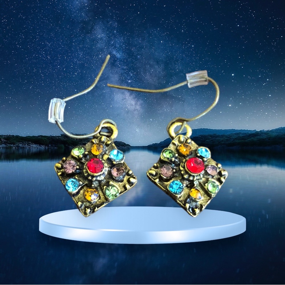 Duufin Drop Dangle Design Earrings Multicolor Women